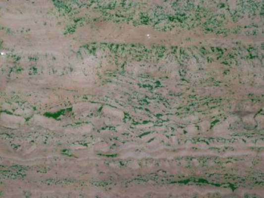 travertine resin green